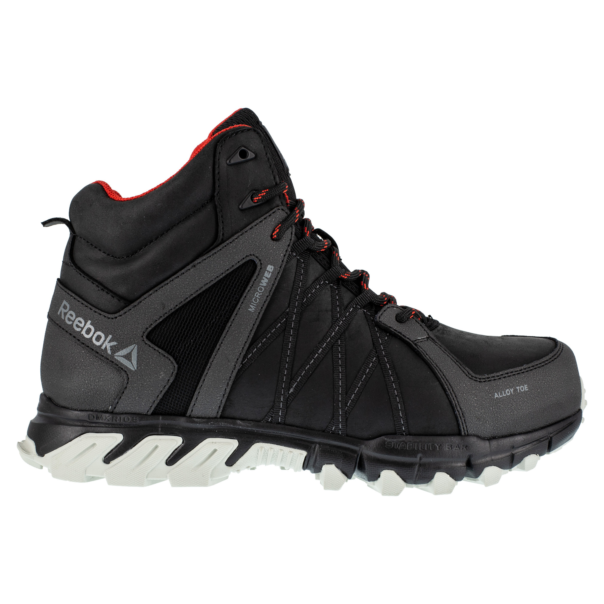 Verkoop PBM Werkkleding Been en voetbescherming Reebok Werkschoenen Reebok Werkschoenen 1052 Trail S3 High Black hoog model zwart maat 39 47 4.45.31.052.39 gratis bezorging JSK handelsonderneming