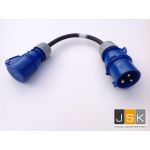 323163 CEE 32A Walstroom Verloop Adapter naar CEE 16A 230V