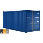 15ft opslag container 4.55 x 2.20 meter, nieuw, Volume 18,9 m³, Inbraakbeveiliging Lockbox, conditie Wind- en waterdicht