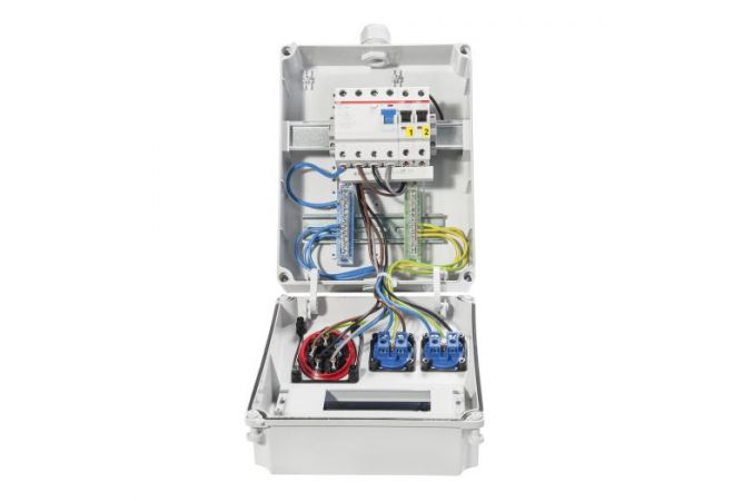 VOTHA® wandverdeler - 1x CEE 16A 400 V~2x Contactdoos 230 V~ "WORMS" 062.012.0021