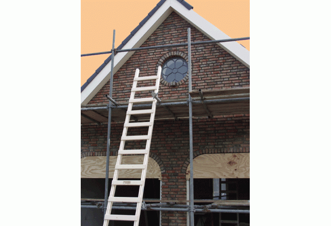 Verkoop Ladders &amp; Trappen Houten Ladders Houten (bouw)ladders