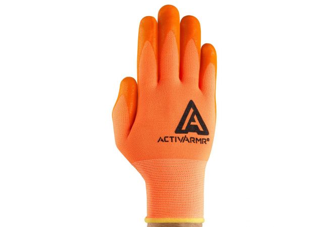 19098500 Ansell ActivArmr Hi-Viz 97-012 handschoen (Doos 72) (Maat 9-11)  - 19098500