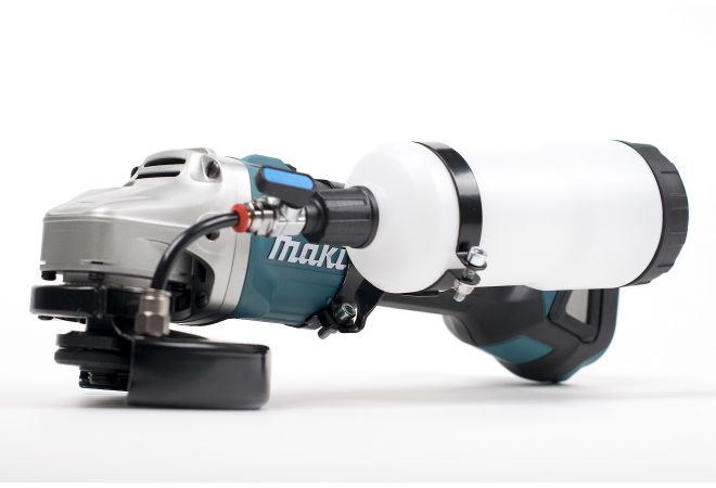 Makita DGA504RTJ Tegelsnijder met Makita waterfles 125mm 18V/5.0AH LI-ION | Gratis bezorging - JSK Handelsonderneming