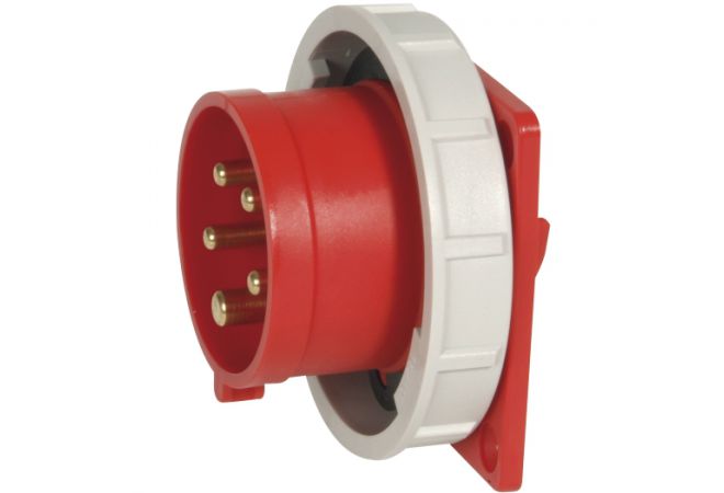 633.1526.01 | CEE opbouwdoos IP67, 5-polig, 400V, 6h 16A  | 415V 6h | kleur rood/wit | 16 Ampère | EAN-Code: 402823227426 - JSK Handelsonderneming