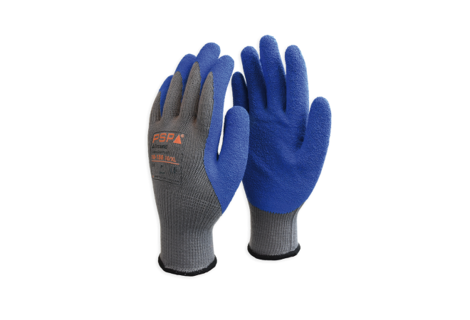 Stratenmakers handschoen PSP 10-150 Werkhandschoen Allround Latex Blauw | doos 144 paar | maten 7-11 | 2.01.10.150