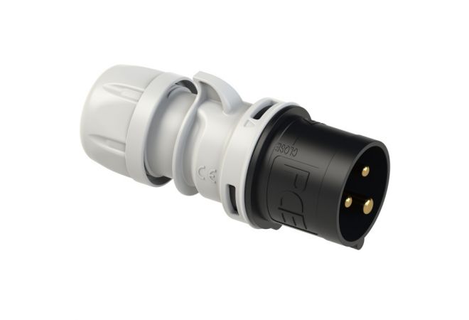 CEE-plug 16A 3p 4h IP44/54 SHARK - PCE 013-4