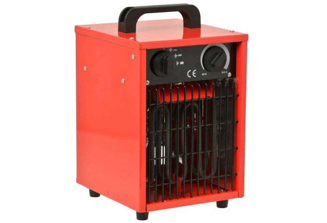 Elektrische kachel 3000W 30m2 - Capaciteit 1.5 - 3 kW - Aansluitspanning 230 V / 50 Hz - Luchtopbrengst 473 m³/uur