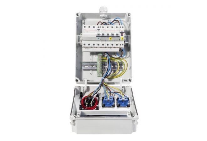 VOTHA® wandverdeler - 1x CEE 16A 400V~2x Contactdoos 230V~ "WORMS" 16A 400V 062.012.0121