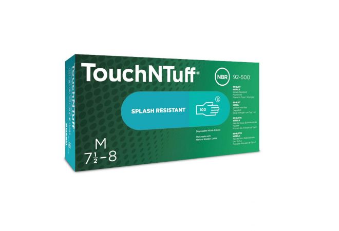 1.90.925 Ansell TouchNTuff 92-500 handschoen (doos 10 dispencer) (maten 7-10) - 19092500