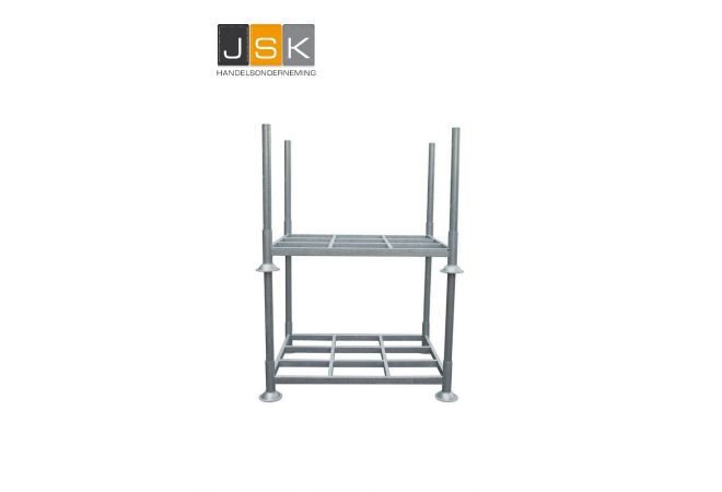 Euro-Rek 1370x1000x310 mm hartafmeting | 1545x1180x310 mm buitenafmeting | 1300x930 mm binnenafmeting | Laadvermogen 2.000 kg - JSK Handelsonderneming