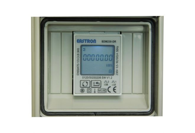 16A CEE Camping Meter - mobiele digitale elektriciteitsmeter - gekalibreerd - (met reset) IP44 - 10112