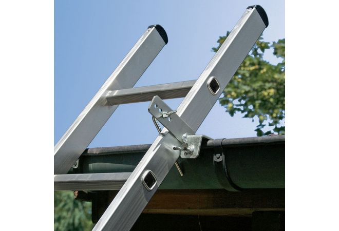 Ladder Safety Clip, voel veilig op uw ladders en klim veiliger - ladder dakgoot beveiliging - ladder valbeveiliging - ladder omval beveiliging - Laddergrip - Ladder beveiliging tegen zijwaarts wegglijden