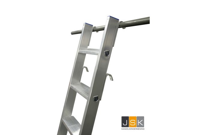 Ladderhaken (Ø 50 mm) voor aluminium en houten ladders pro set  Art. Nr.: 19304