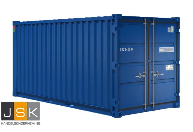 15ft opslag container 4.55 x 2.20 meter, nieuw, Volume 18,9 m³, Inbraakbeveiliging Lockbox, conditie Wind- en waterdicht